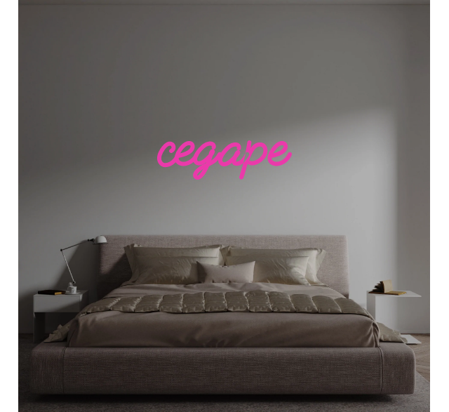 Custom text: cegape